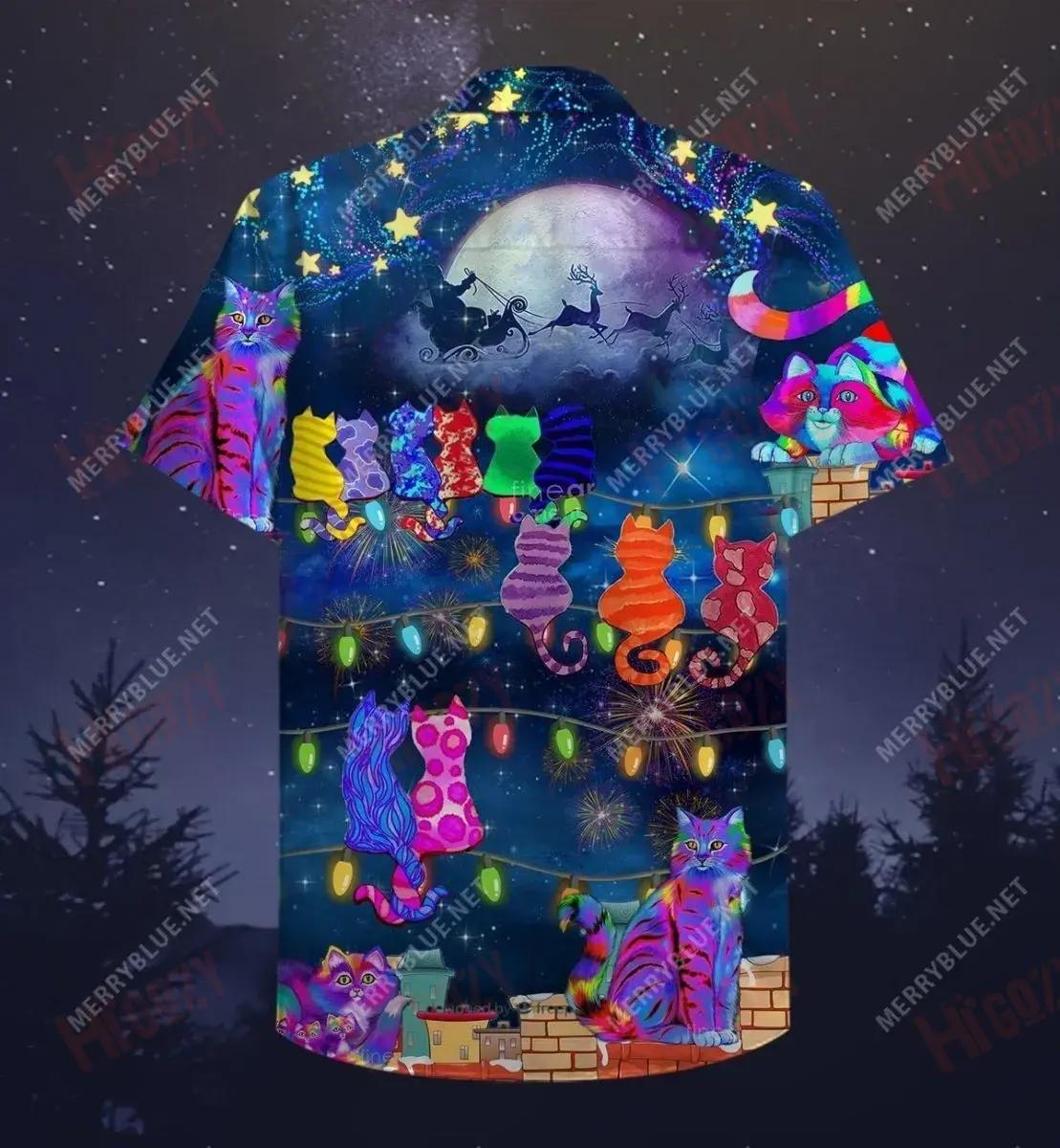 Na Cait Jolly Ar Dhíon Léine Gearr Muinchille Gearr Léinte T Aigéan Haváí Léinte Haváís is Fearr Léinte haváíais do Mhná, Bronntanas Léine Haváís, Bronntanas Nollag