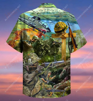 With Respect, Honor And Gratitude Veterans Unisex Hawaiian Shirt Summer Short Sleeve Hawaiian Crazy Shirts Hawaiian Shirts For Men, Hawaiian Shirt Gift, Christmas Gift