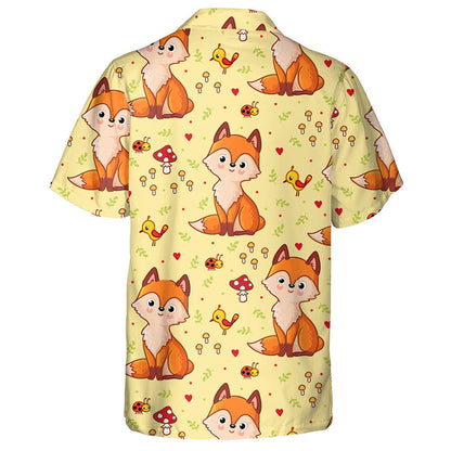 Sionnach Álainn Ar Chúlra Beacáin Agus Éan Léine Haváís, Bronntanas Léine Haváí, Bronntanas Nollag