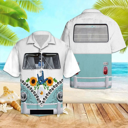 Teanga Chomharthaíochta Láimhe Hippie Patrún Veain Lus na Gréine Léine Haváíais, Bronntanas Léine Haváíais, Bronntanas Nollag