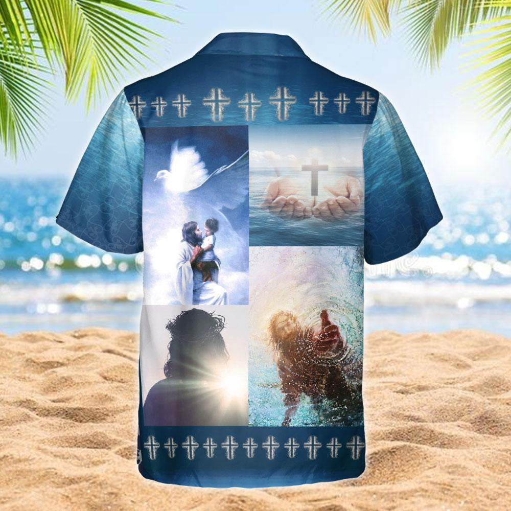 Shábháil Íosa Mé Ar Dhearadh Gorm Dorcha Léine Haváís, Bronntanas Léine Haváíais, Bronntanas Nollag