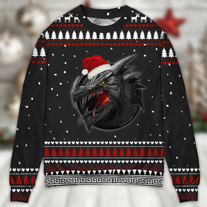 Dragon Merry Christmas Stronger Ugly Christmas Sweater, Christmas Gift, Gift Christmas 2024