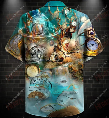 Mura bhfuil Anois, Nuair a Clog Léine Haváí Unisex Laethanta Saoire Gearr Muinchille Na Léinte Haváís is Fearr Patrún Léine Haváís, Bronntanas Léine Haváíais, Bronntanas Nollag