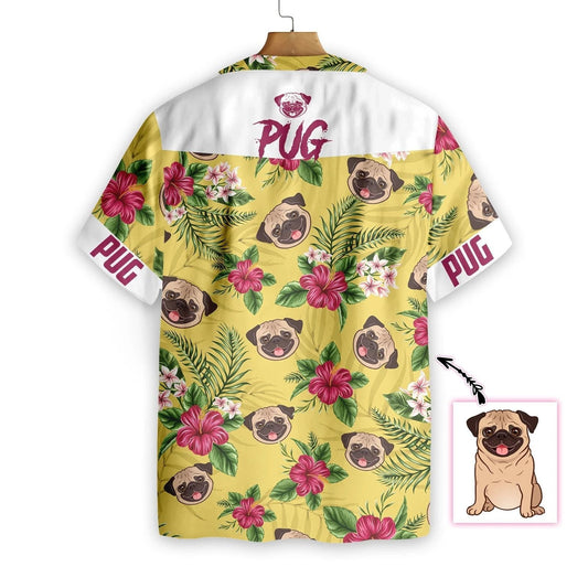 Hibiscus beoga Le Duilleoga Le Pug Léine Haváis Grianghraf Saincheaptha, Bronntanas Léine Haváís, Bronntanas Nollag