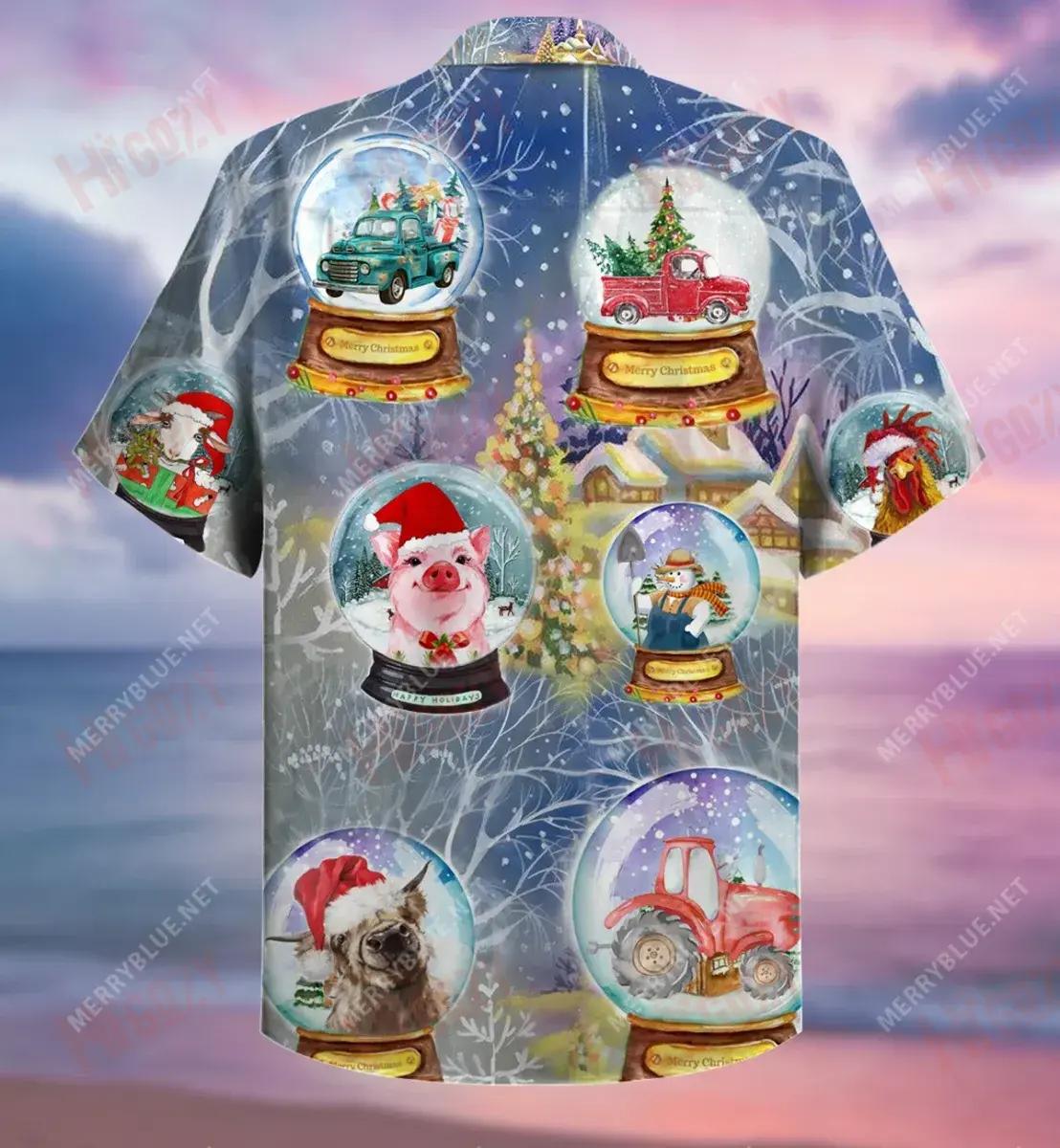 Feirmeoir Greannmhar Domhanda Unisex Léine Haváís Muinchille Gearr Aigéan Léinte Crazy Patrún Léine Haváíais, Bronntanas Léine Haváís, Bronntanas Nollag