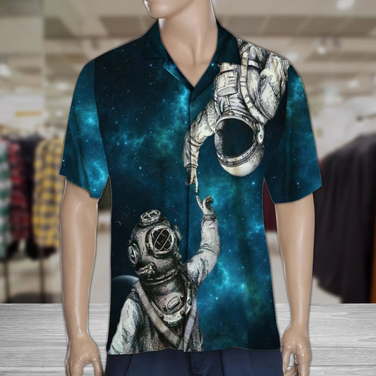 Tá gach rud ag titim isteach sa spás le Léine spásaire Haváís, bronntanas Léine Haváís, bronntanas Nollag