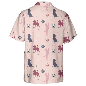 Colorful Style Beagle Dog And Paws Hawaiian Shirt,Hawaiian Shirt Gift, Christmas Gift