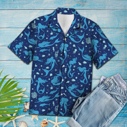 Léine Haváís Maighdean mhara Gorm Agus Créatúr Mara Faoin Farraige, Bronntanas Léine Haváíais, Bronntanas Nollag