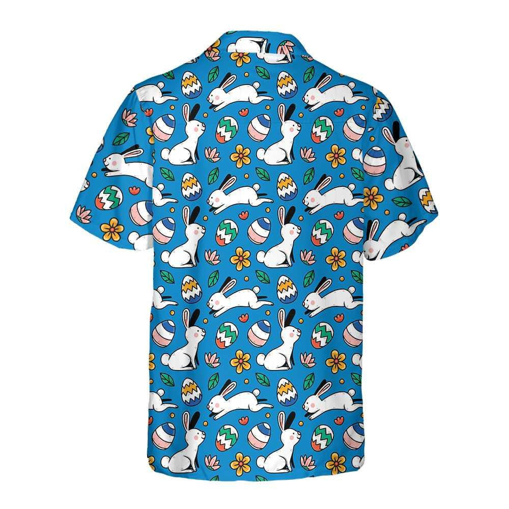 Léine haváíais le patrún dathúil na Cásca tarraingthe de láimh, haváís le haghaidh bronntanais