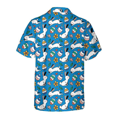 Léine haváíais le patrún dathúil na Cásca tarraingthe de láimh, haváís le haghaidh bronntanais