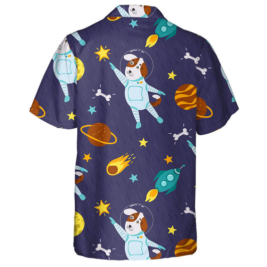 Cartún gleoite Madra ar Cuileoga sa Spás Cúlra Leithlis Léine Haváí, Bronntanas Léine Haváís, Bronntanas Nollag