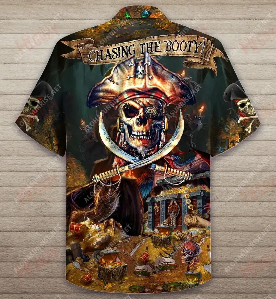 Just A Chasing Booty Life Unisex Léine Haváís Aigéan Muinchille Gearr Léinte Haváís Saincheaptha Léinte Haváís do Mhná, Bronntanas Léine Haváís, Bronntanas Nollag