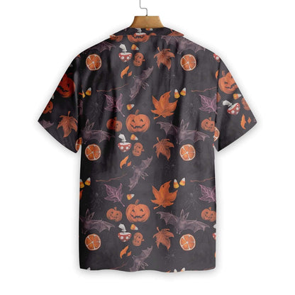 Halloween Spooky Art Hawaiian Shirt, Hawaiian For Gift