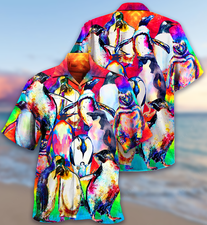 Penguin Love Animals Limited - Hawaiian Shirt, Hawaiian Shirt Gift, Christmas Gift