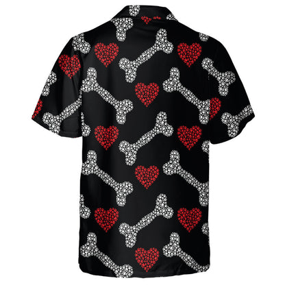 Cnámha Agus Croí Déanta As Lorg Chait Agus Madraí Léine Haváís, Bronntanas Léine Haváíais, Bronntanas Nollag