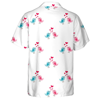 Lánúin Éan Gorm Agus Bándearg i nGrá Le Hearts Léine Haváís, Bronntanas Léine Haváís, Bronntanas Nollag