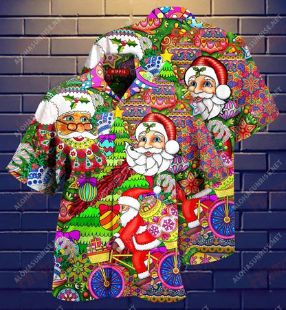 Bain sult as an Nollaig Cosúil le Soul Hippie Léine Gearr Haváís Léinte Trópaiceacha Samhraidh Léinte Haváise Saincheaptha Léinte Greannmhar Haváís, Bronntanas Léine Haváís, Bronntanas Nollag