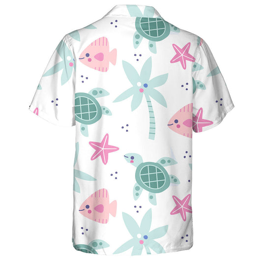 Turtar ag Snámh san Aigéan Cúlra Léine Haváí na Gréine, Bronntanas Léine Haváíais, Bronntanas Nollag