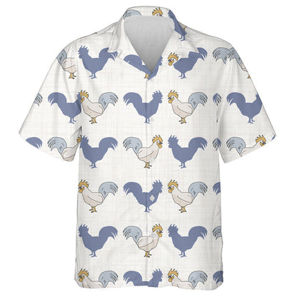 Sicín gleoite Agus a Ahadow Ar Chúlra Liath Léine Haváís, Bronntanas Léine Haváís, Bronntanas Nollag