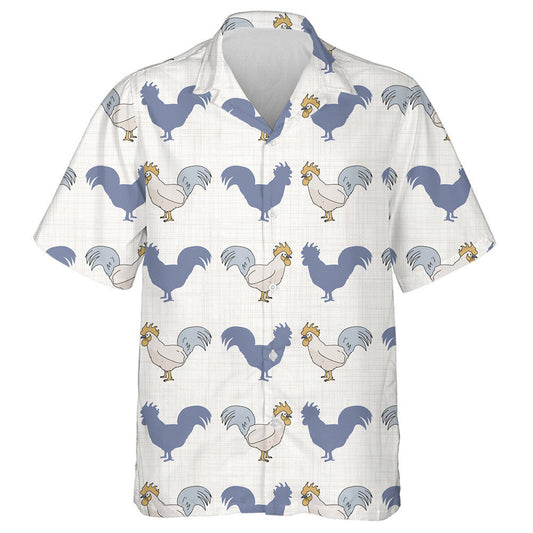 Sicín gleoite Agus a Ahadow Ar Chúlra Liath Léine Haváís, Bronntanas Léine Haváís, Bronntanas Nollag