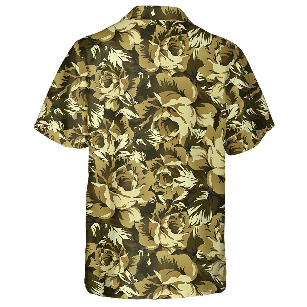 Bláth Rósanna Seanréidh Meallacach I bPatrún Duaithníochta Léine Haváís, Bronntanas Léine Haváís, Bronntanas Nollag