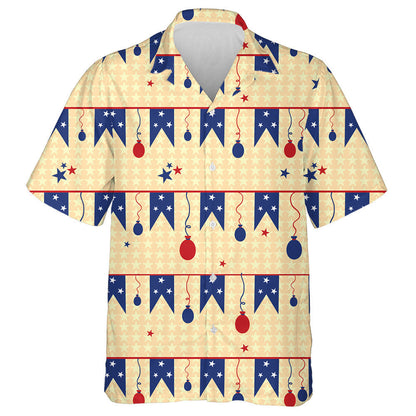 Balúin agus Bratacha Coimrithe ar Réaltaí Mionúla Cúlra Léine Haváí, Bronntanas Léine Haváíais, Bronntanas Nollag