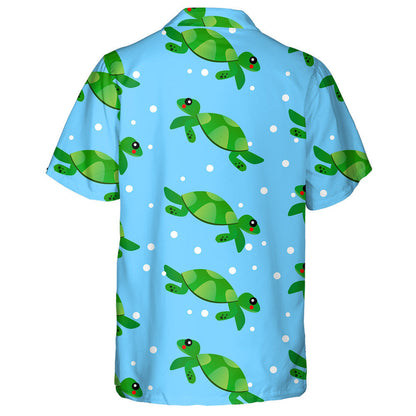 Turtle Corals Shells And Fishes In The Sea Hawaiian Shirt, Hawaiian Shirt Gift, Christmas Gift