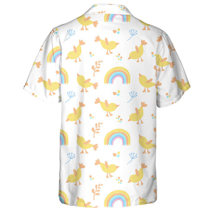 Duilleoga Bláthanna Rainbow Agus Léine Gleoite Haváís sicín, Bronntanas Léine Haváí, Bronntanas Nollag