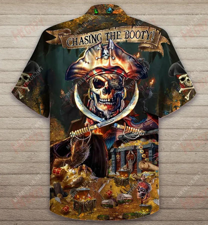 Just A Booty Life Léinte Gearr Muinchille Unisex Caitheamh aimsire Léinte haváíais Léinte seanré Haváíais Léinte Greannmhar haváí, Bronntanas Léine Haváís, Bronntanas Nollag