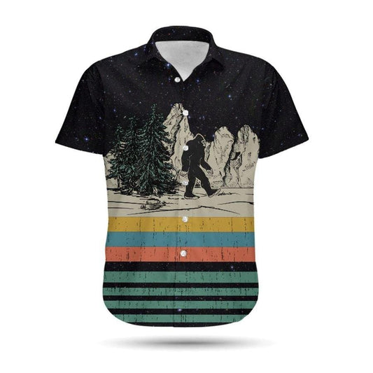 Léinte Aloha Haváís Bigfoot Retro Vintage, Bronntanas Léine Haváíais, Bronntanas Nollag