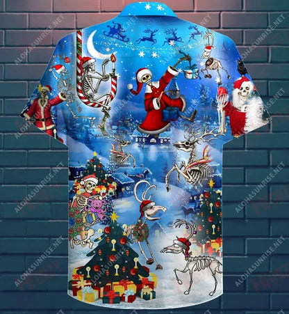 Nollaig Shona Le Chnámharlach Léine Ghearr Haváís Laethanta Saoire Léinte T Haváíacha Léinte Haváís is Fearr do Mhná, Bronntanas Léine Haváíais, Bronntanas Nollag