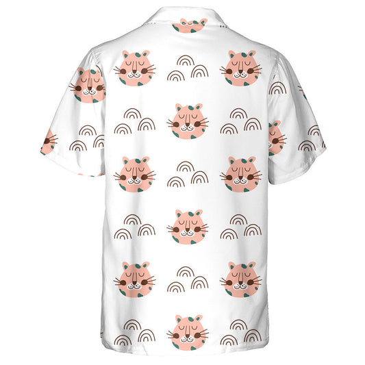 Safari Ceann Liopard Bándearg na hAfraice Fiáin Léine Haváís Ainmhithe, Bronntanas Léine Haváís, Bronntanas Nollag