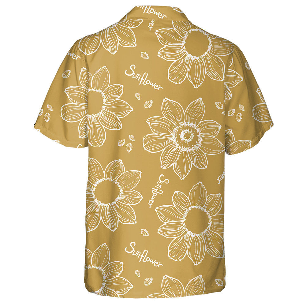 Lusanna Gréine Simplí Lámh Tarraingthe Le Patrún Script Léine Haváís, Bronntanas Léine Haváíais, Bronntanas Nollag