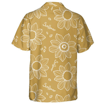 Lusanna Gréine Simplí Lámh Tarraingthe Le Patrún Script Léine Haváís, Bronntanas Léine Haváíais, Bronntanas Nollag