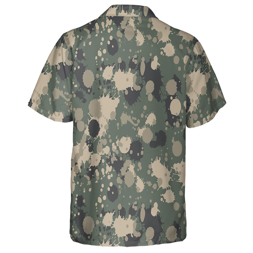 Dathanna Splashed Patrún Duaithníochta Glas Agus Liath Léine Haváís, Bronntanas Léine Haváís, Bronntanas Nollag