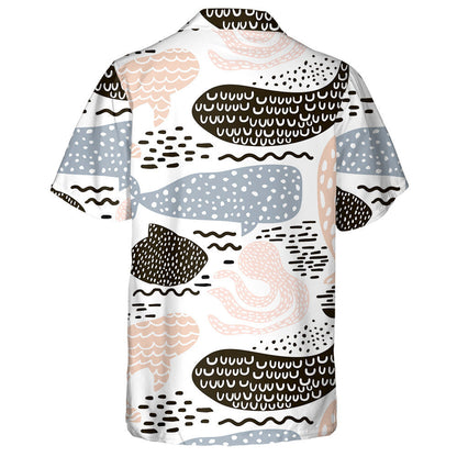 Ainmhithe Farraige Míol Mór agus Octopus Dearadh Dathanna Pastel Léine Haváís, Bronntanas Léine Haváís, Bronntanas Nollag