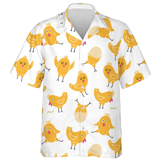 Leanbh Buí Shona Sicín gleoite i Staideanna Éagsúla Léine Haváís, Bronntanas Léine Haváís, Bronntanas Nollag