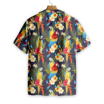 Léine Haváís Bláth Geal Agus Parrot, haváís le haghaidh bronntanais