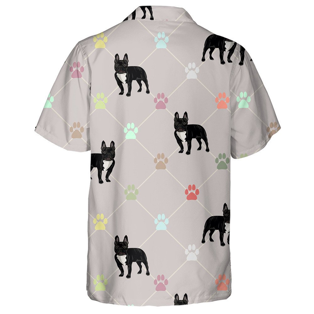 Rianta daite Bulldog Francach Agus Lapa Léine Haváís, Bronntanas Léine Haváí, Bronntanas Nollag