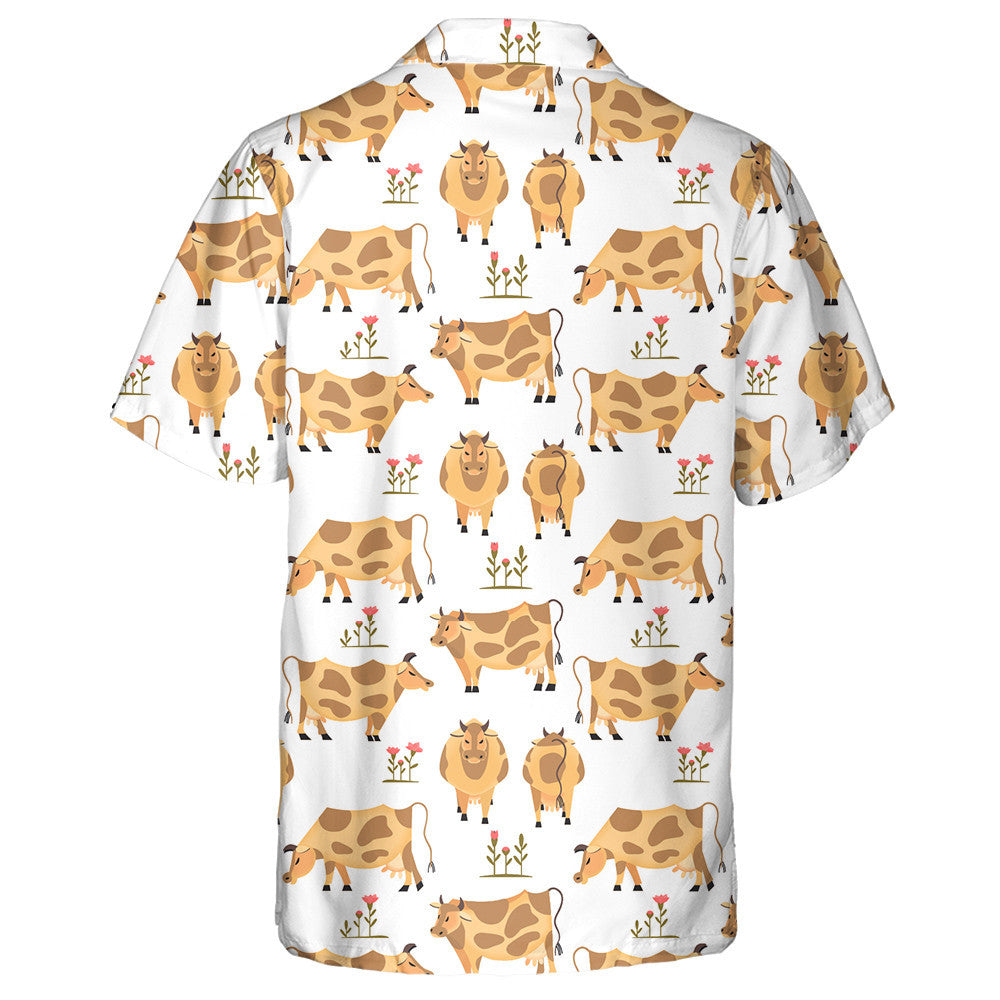 Ba Dhonn ag Feirmeoireacht Tréada Ainmhithe Tí Cartún Léine Haváí, Bronntanas Léine Haváíais, Bronntanas Nollag