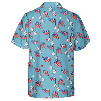 Bratach Mheiriceá i bhFoirm Éan Ar Eitilt Le Uibheacha Léine Haváís, Bronntanas Léine Haváí, Bronntanas Nollag