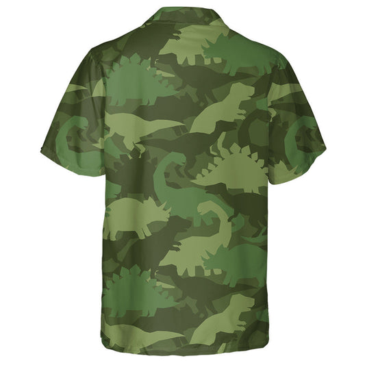 Duaithníocht Ghlas Arm Khaki le Patrún Dineasár Léine Haváís, Bronntanas Léine Haváís, Bronntanas Nollag