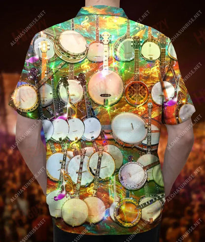 The Banjo Am The Instrument For Me Unisex Hawaiian Shirt Hobbies Short Sleeve Vintage Hawaiian Shirts Funny Hawaiian Shirts, Hawaiian Shirt Gift, Christmas Gift