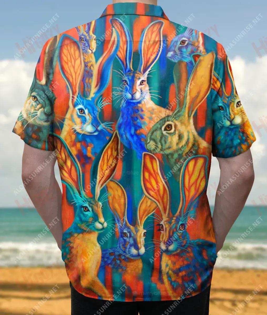 Coinín ildaite Léine Haváís Unisex muinchille Aigéan Muinchille Gearr Léinte Haváís is Fearr Léinte Haváís do Mhná, Bronntanas Léine Haváís, Bronntanas Nollag