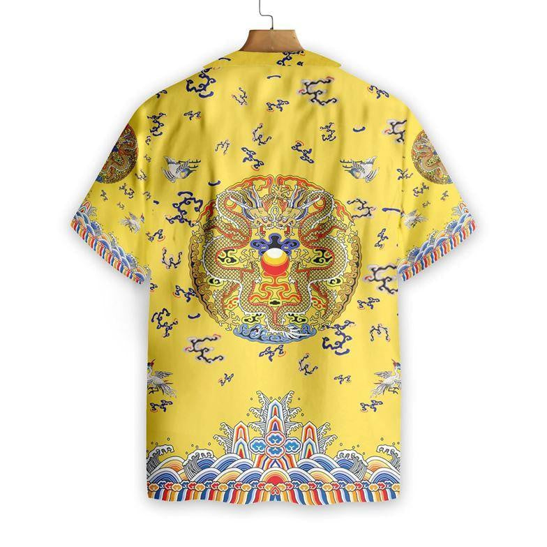 Impire Dragons Síneach Ríchíosa Dearadh Léine Haváí, Bronntanas Léine Haváí, Bronntanas Nollag