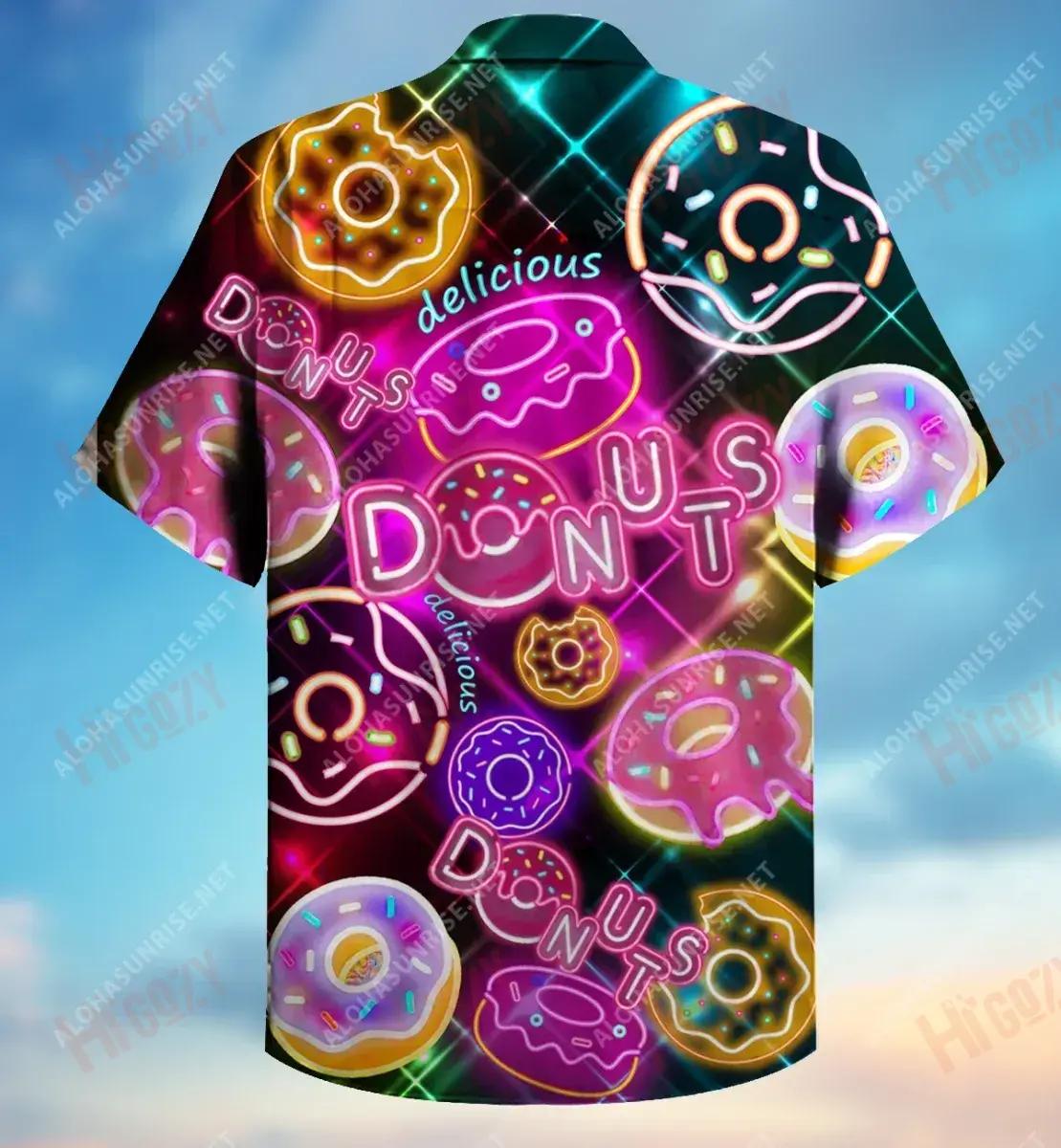 Déanann Donut Mo Bheatha Léine Gearr Muinchille Unisex Laethanta Saoire Léinte T Haváís Seanréalta Léine Haváís Patrún Léine Haváíais, Bronntanas Léine Haváíais, Bronntanas Nollag