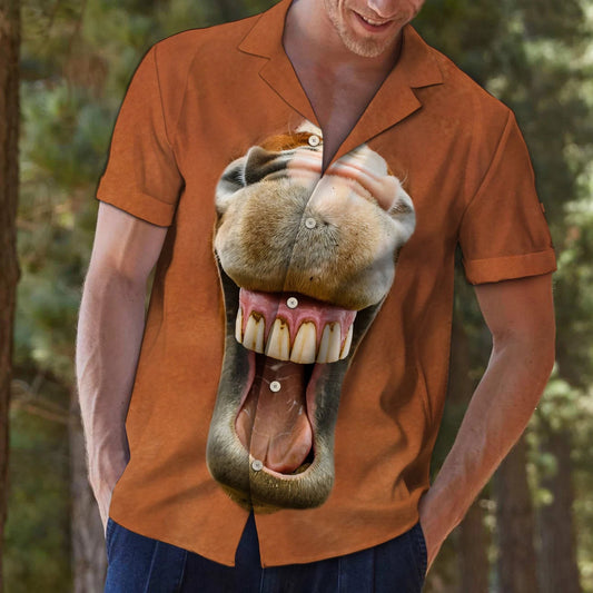 Greannmhar Capall Aloha Patrún Aloha Léine Haváís, Bronntanas Léine Haváise, Bronntanas Nollag