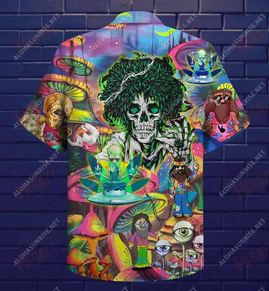 Tá Gach Rud Dea Fiáin Agus Saor In Aisce Léine Gearr Hippie Laethanta Saoire Haváis T Léinte Seanréimse Léinte Haváís Léinte Haváíais d'Fhir, Bronntanas Léine Haváís, Bronntanas Nollag