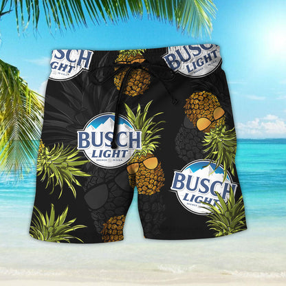 Busch Light Pineapple Hawaiian Shirt,Hawaiian Shirt Gift, Christmas Gift