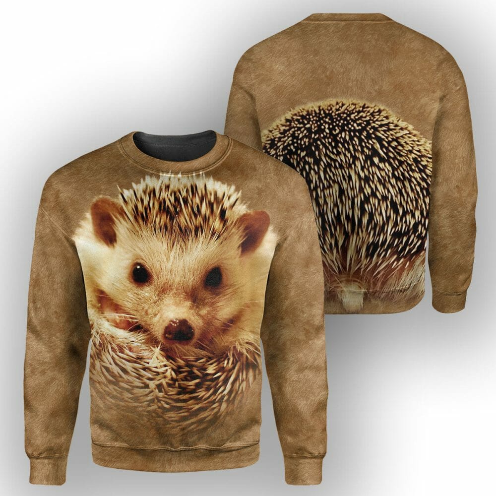 Hedgehog - 3D All Over Printed Shirt Tshirt Hoodie Apparel